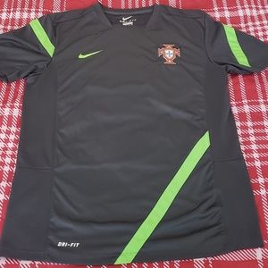Portugal Nike Football Soccer Training Jersey Top